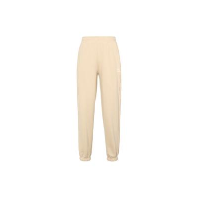 Pantalon de sport tricoté décontracté uni à taille moyenne pour homme Bas Kaki 625298-88