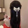 Bow Tassels, Pearl Clips, Headdresses, Girly Heads, Half Clips, Versatile Spring Hairpins,  Temperament Hairpins
