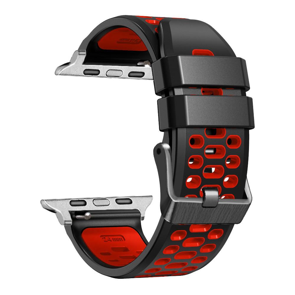 Sport Silicone Strap For Apple Watch Ultra 2 49mm Bracelet Wristband For Apple Watch Series 10 9 8 7 SE 6 46mm 45mm 44mm 42mm