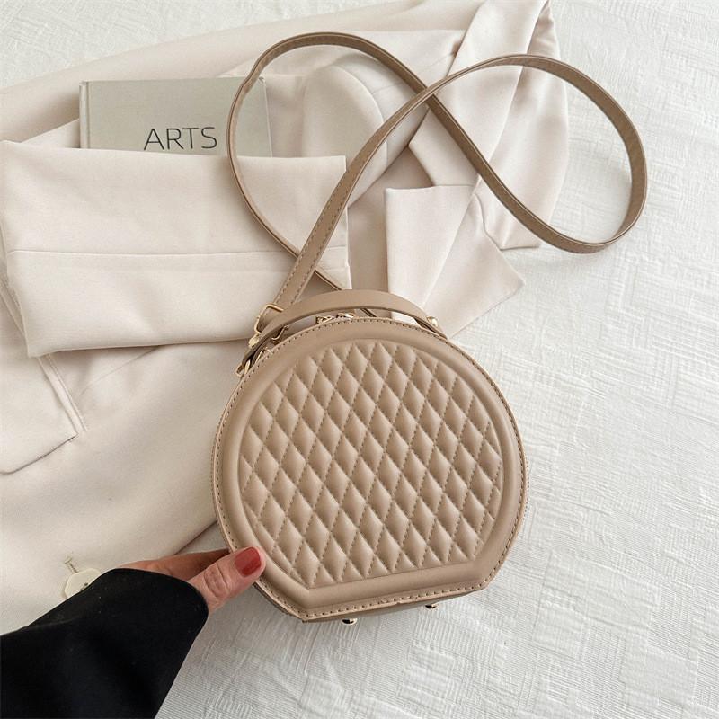 Trendy Street Style 2024 Round Crossbody Bag For Women In Fashionable Colors