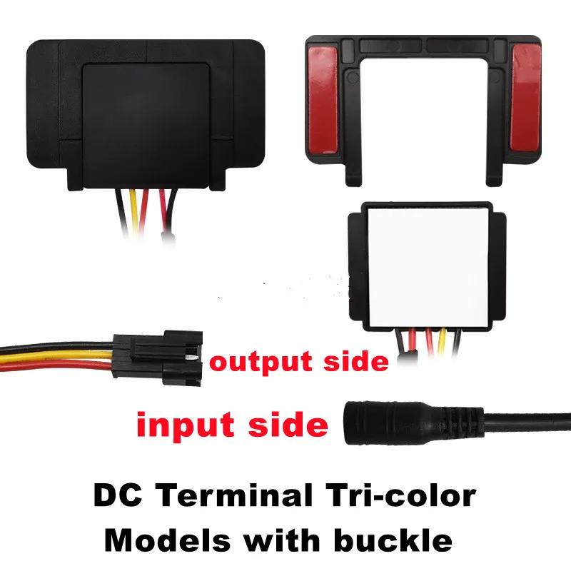 DC 12V 24V veidrodinis jutiklinis jungiklio jutiklis Vonios veidrodis makiažo veidrodis LED vienspalvis trispalvis pritemdymo jungiklis be elektrodų reguliavimas
