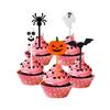 Halloween Theme Food Toothpicks Food Forks Fruit Fork Food Pick Plastic Material