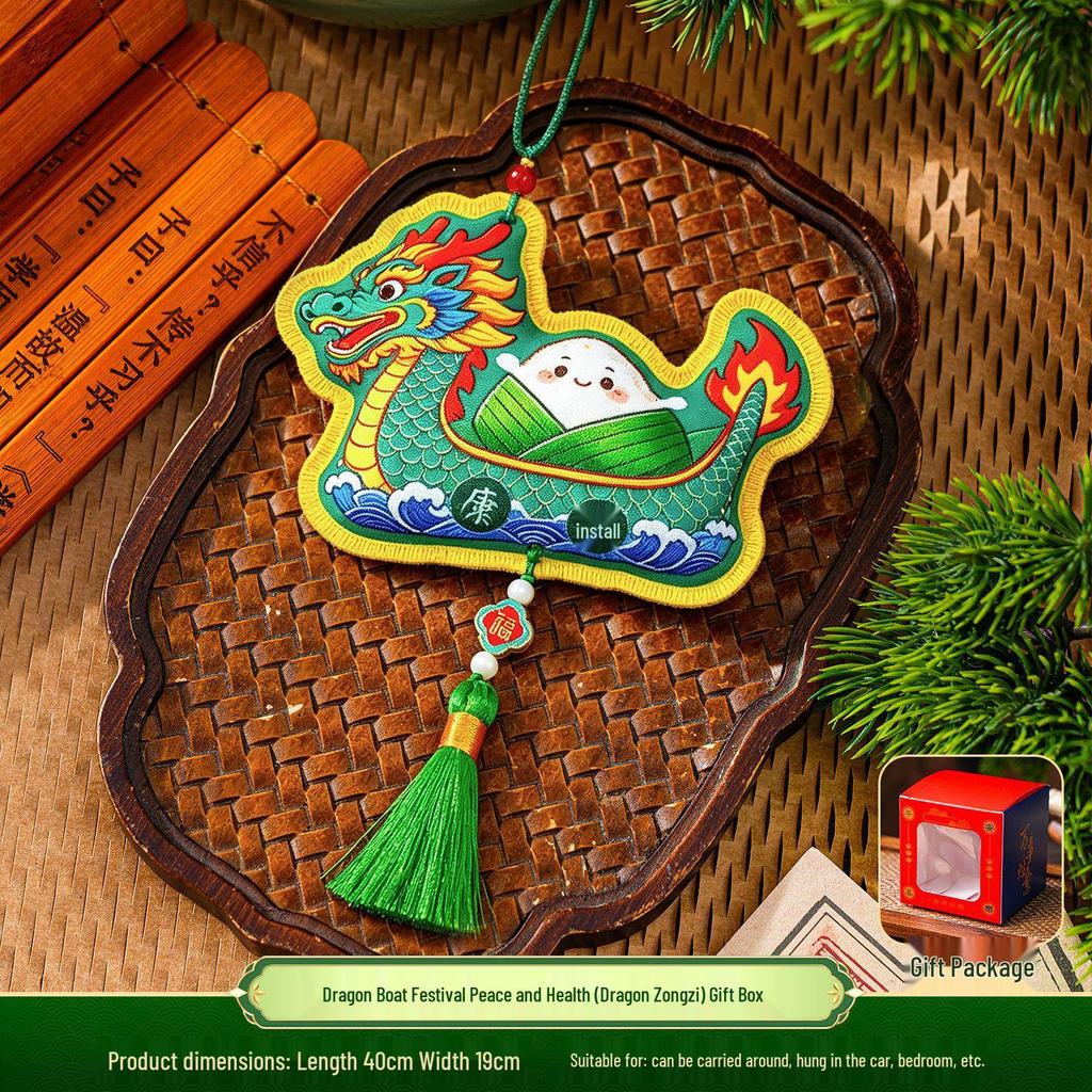 Dragon Boat Festival Tiger Mugwort Sachet - Children's Hanging Mosquito Repellent Pendant