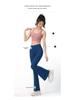 Lulu Nude Feeling High Waist Flared Yoga Pants - Wide Leg, Hip Lifting, Slimming, No Embarrassing Lines.