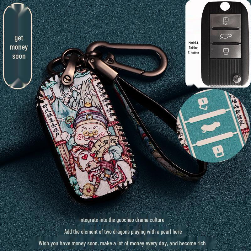 Roewe RX5 Max Schlüsselhülle für i5/RX3/360/550/350/RX8/i6 Plus Automodelle