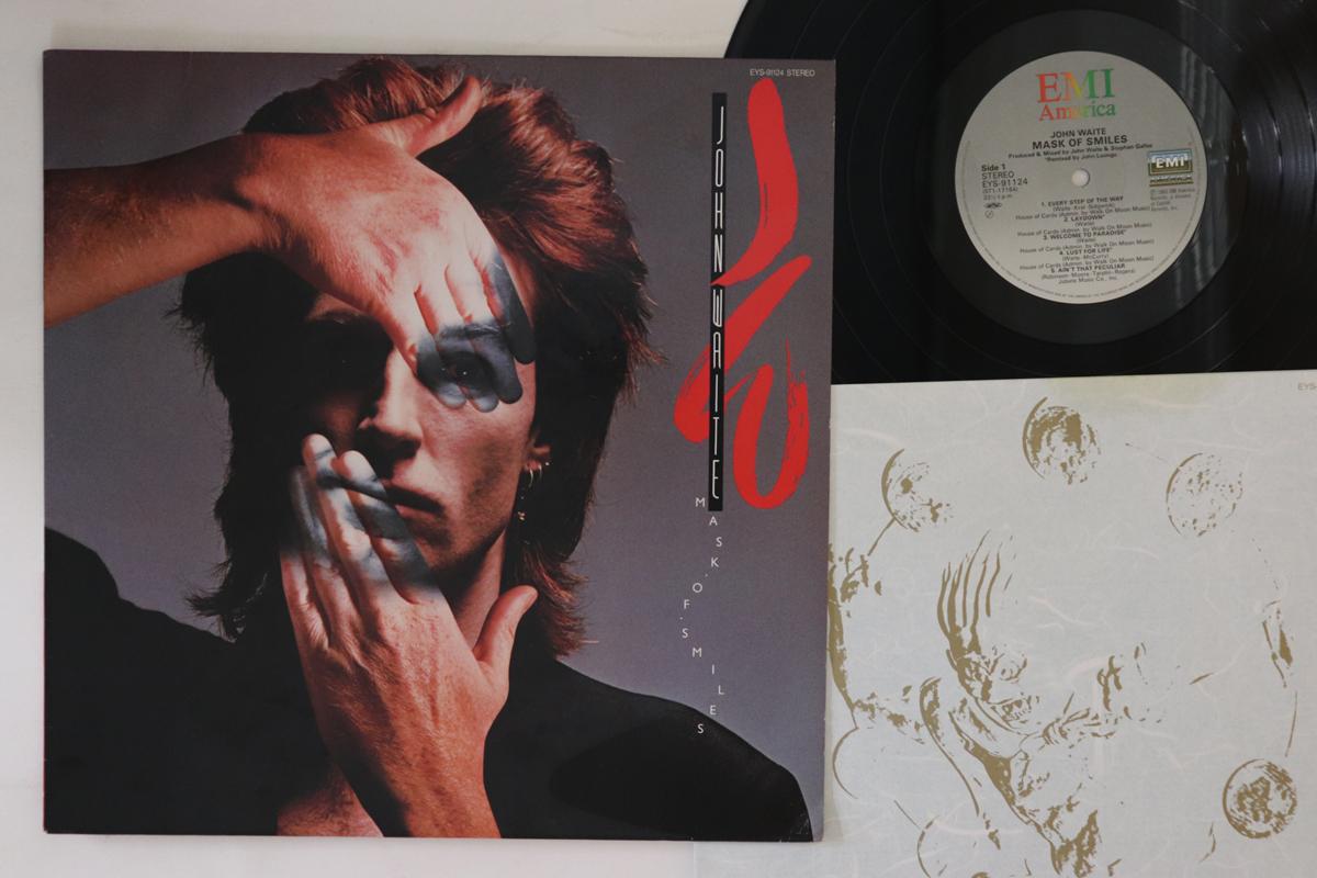 

LP Record JOHN WAITE - Mask Of Smiles EYS91124 EMI AMERICA 1985 Japan Rock
