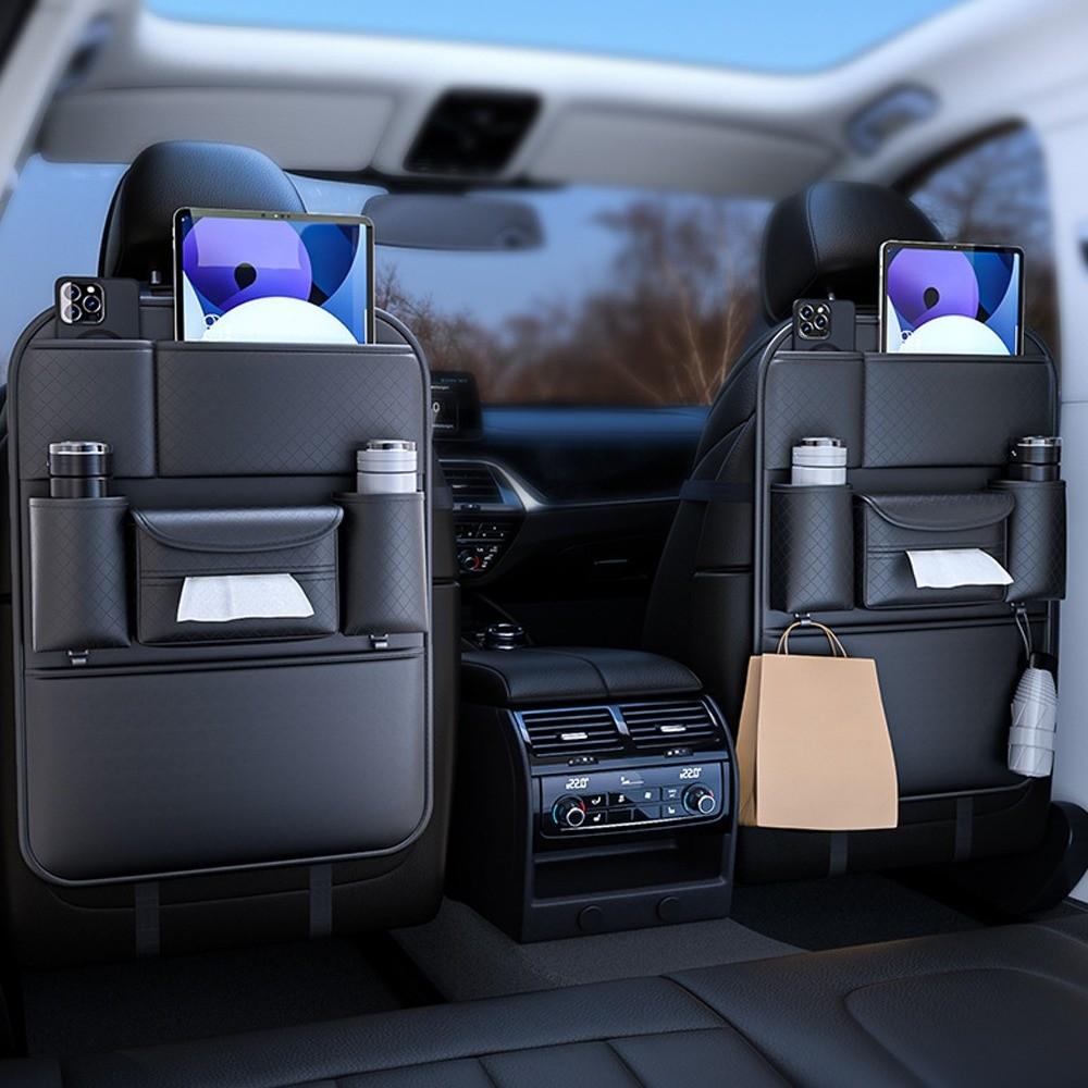 Multifunktionaler Autositz-Rückenlehnen-Organizer Sitz-Trittschutz Auto-Innenzubehör