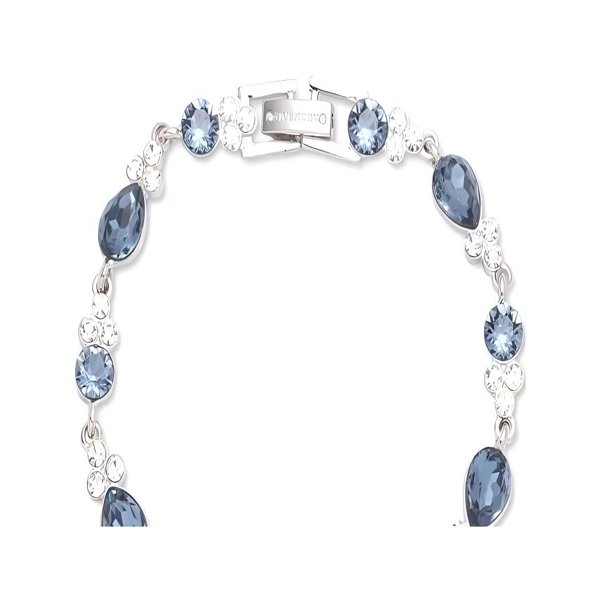 Givenchy Two-Tone Design Crystal Bracelet Women Bracelet Blue 60572704-NY0