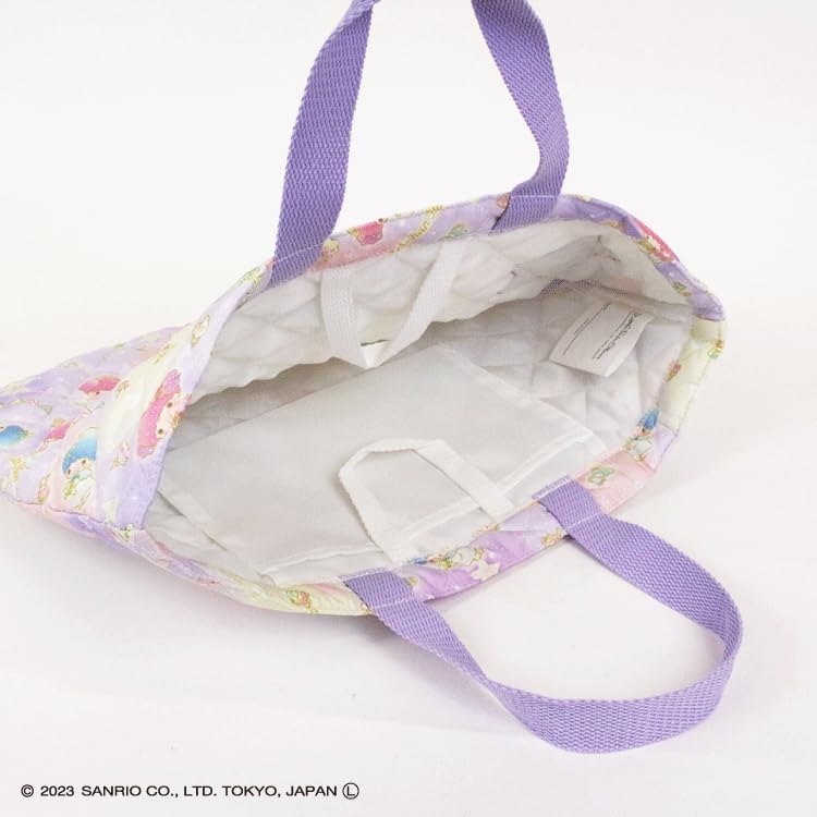 KoohaCreate Quilted Lesson Bag [Tool Bag/Gym Bag/School Bag] KikiLala Little Twin Stars 120684