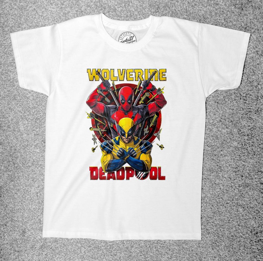 Deadpool and Wolverine 015 Childrens/Kids T-shirts