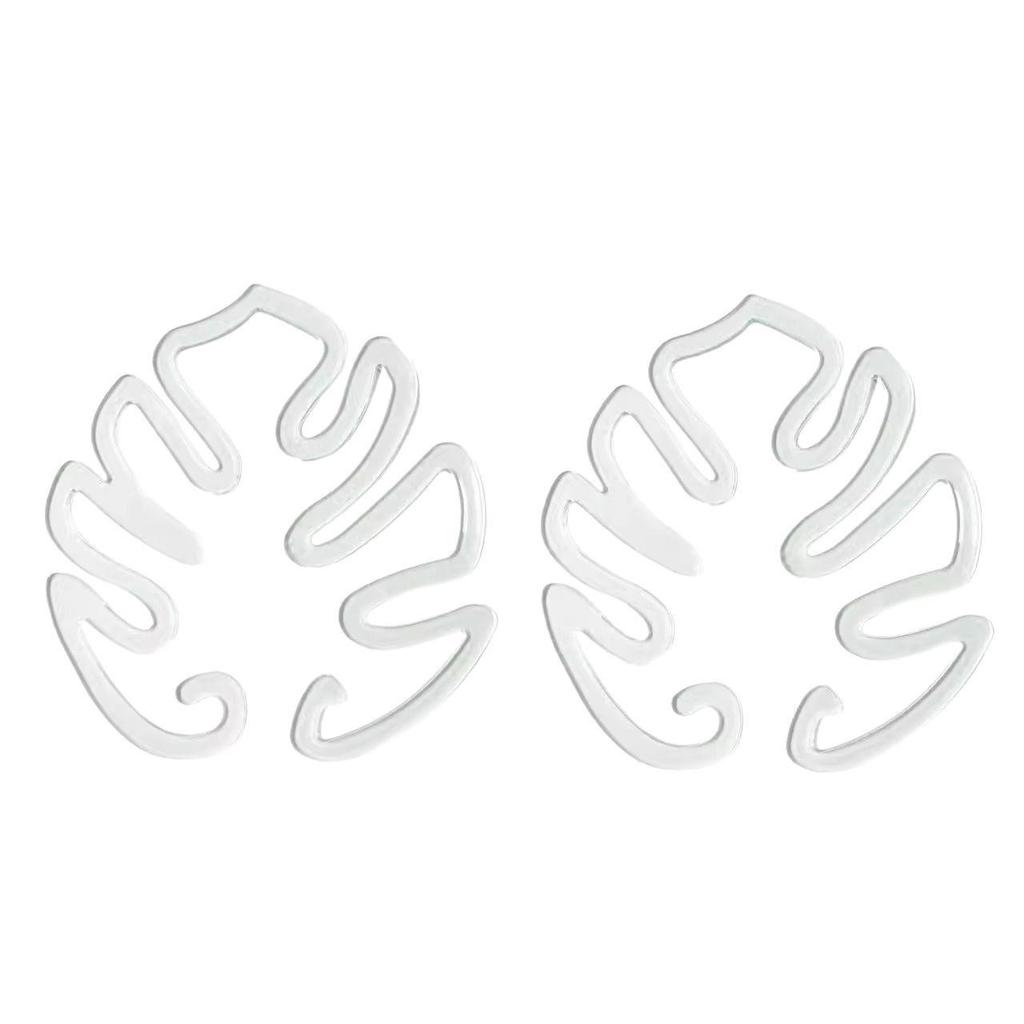 Transparent Plant Stem Fixer and Gatherer for Potted and Art Flowers - Monstera Clip Support