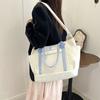 Large Capacity Messenger Bag Nylon School Tote Bag New Transparent Itabag  Handbags