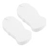 2Pcs Super Soft Exfoliating Bath Sponge Three-dimensional Bathing Sponge with Lanyard 3D Super Soft Exfoliating Body Scrubber