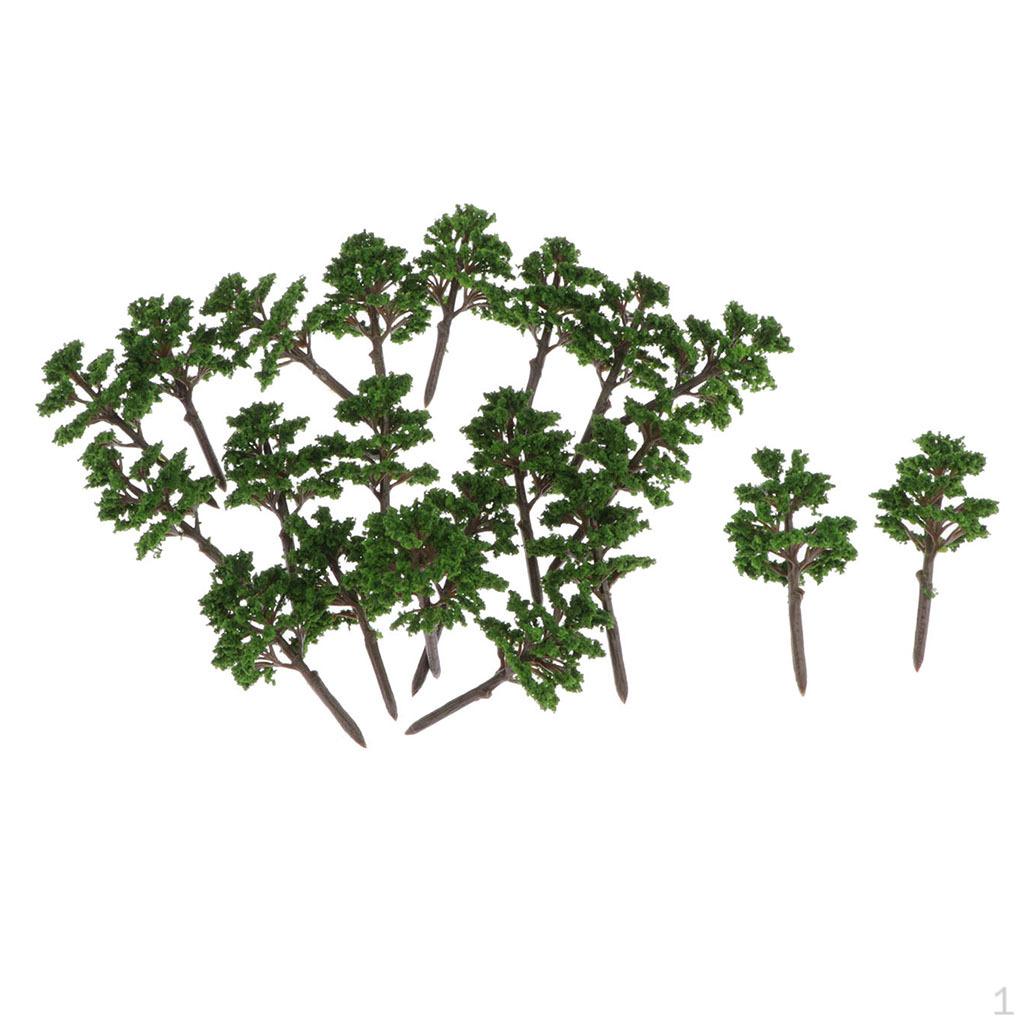 20 Pieces Model Trees Scenery Train D002