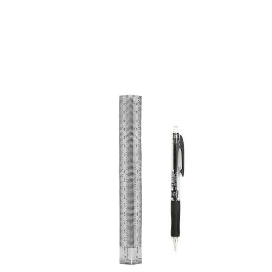 Edelstahl Präzisions-Markierungs-Messskalenlineal Stift Holzbearbeitungszubehör