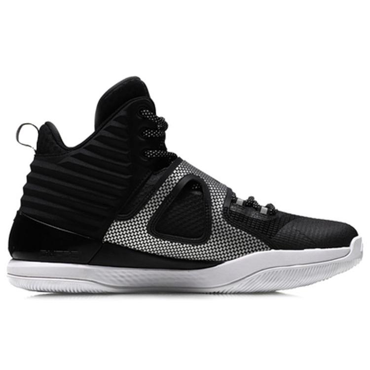 New LiNing Blockade Non slip Lightweight Mid Top Basketball Shoes Men's ABAN065-1