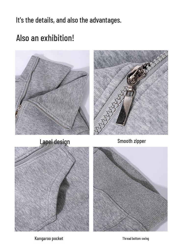 Jimo Damen Slim Fit Sweatshirt - Herbst Taillenbetontes Großer Revers Koreanischer Stil Strickjacke