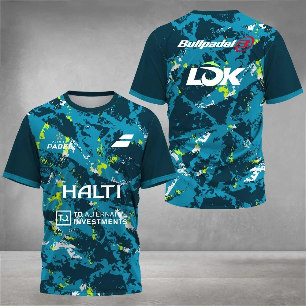 

Summer 3D Printed Tennis Training Jerseys Quick Dry Breathable Round Neck Short Sleeve Blazer T-shirt Men s Fashion Casual Sports Wear 6XL