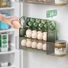 Eierhalter Aufbewahrungsbox Eierkorb Behälter Organizer Kühlschrank Eierspender für Küchenorganizer Lebensmittelbehälter