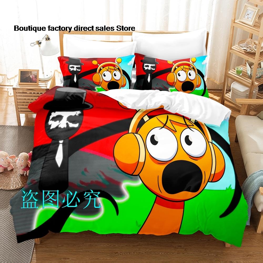 Western Style Bedding Set Sea Turtle Bedlinen White Quilt Set with Pillow Cover Super King Beds 3d Comfortable Thick Bedclothes