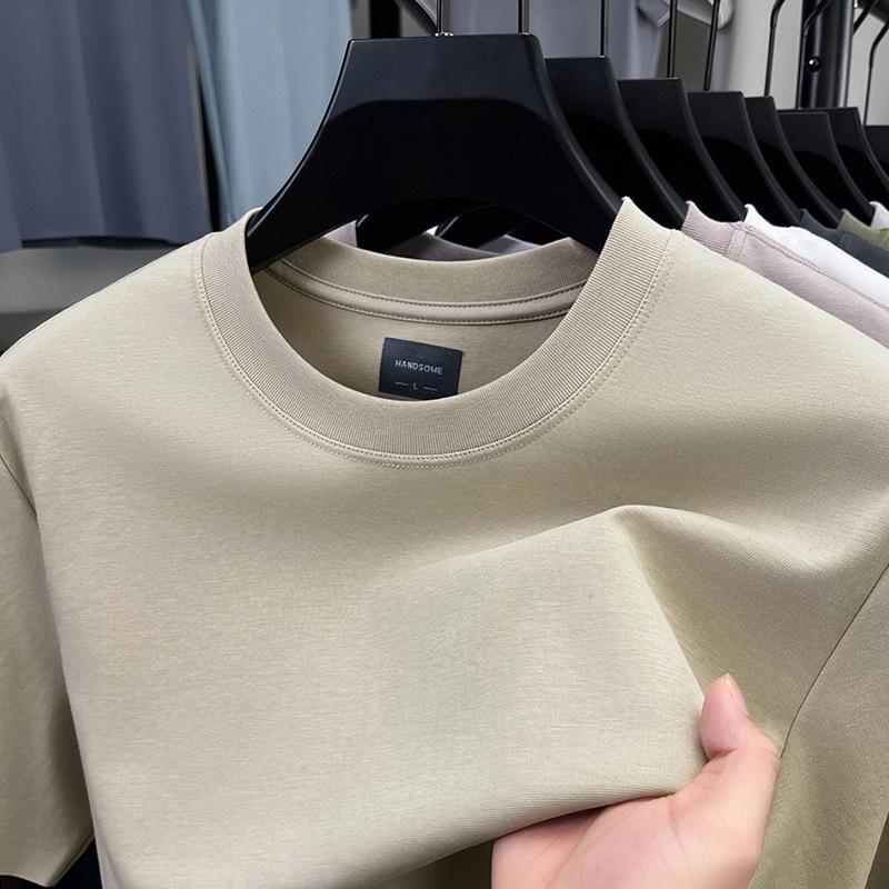 Men's Premium Casual Embroidered Short-Sleeve T-shirt