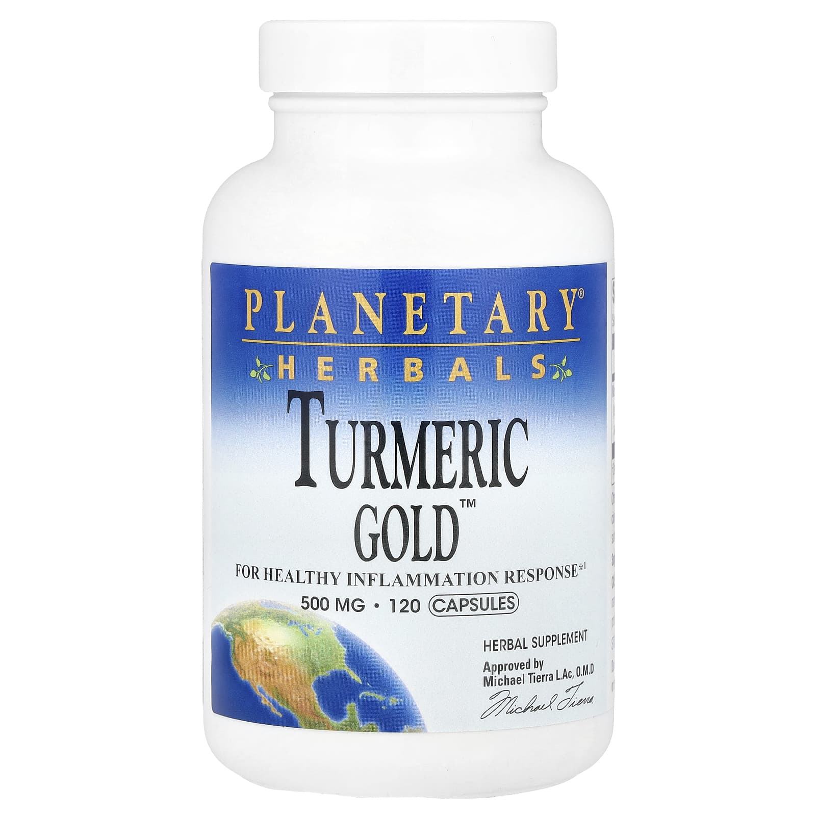 

Planetary Herbals, Куркума Голд™, 500 мг, 120 капсул