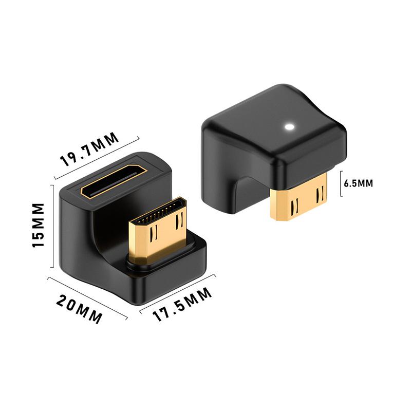 Převodník mini HDMI na HDMI Adaptér Video přehrávač 1080P 2K 4K 60Hz Pro Mini PC HDTV HD Počítač Projektor Pro Switch PS5 Xbox