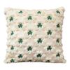 Green Embroidered Pillowcase, High-end Sofa/bedside Cushion Cover (pillow Insert Not Included)
