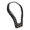 Shasha Carbon Fiber Car Parts Gear Shift Knob Cover Auto Interior Accessories Decoration for Infiniti Q50 Q60