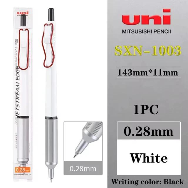 Uni Jetstream Business Pens 0.28/0.38mm Super Fine Nib Quick-drying Non-inking Oil Ballpoint Pen Anti-roll Rod Write Accessories