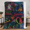 Coldplay Throws Blankets for Sofa Luxury Throw Blanket King Size Fluffy Plaid Microfiber Bedding Beach Towel Home Interior Knee