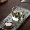 High Borosilicate Glass Tea Cups With Cover Water Cup Originality Water Separate  for Household