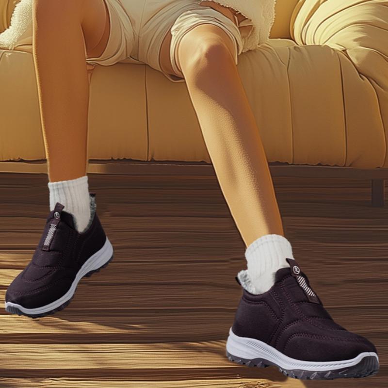 2024 осень-зима модные новые женские удобные однотонные теплые короткие зимние сапоги 41 — фото 5