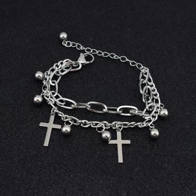 BraceletStainless Steel Bracele Edelstahlschmuck für Frauen Männer Punk Hip Hop Schmuck Armband