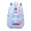 Girls Kpop Hunters Rumi Zoey Mira Printed Backpack Student School Travel Large Capacity Bag