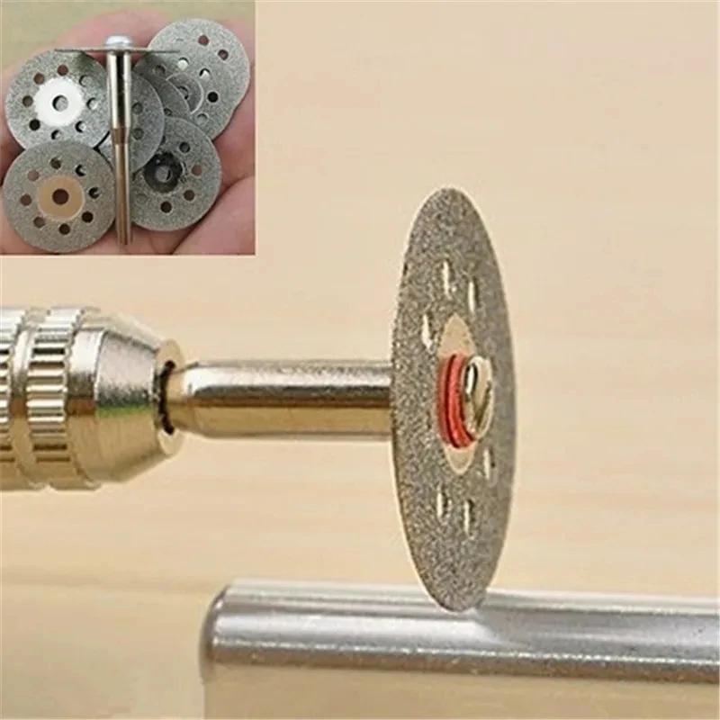 12 szt./zestaw 22 mm HSS Tarcza tnąca Ostrze piły tarczowej Do cięcia metalu Narzędzia ścierne Do narzędzia obrotowego Dremel ostrze tnące