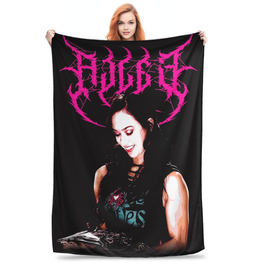 AJ Lee Wrestling Divas  Bedding Throws  Flannel Bedspread For Living Room Aesthetic Sofa Bed Cover
