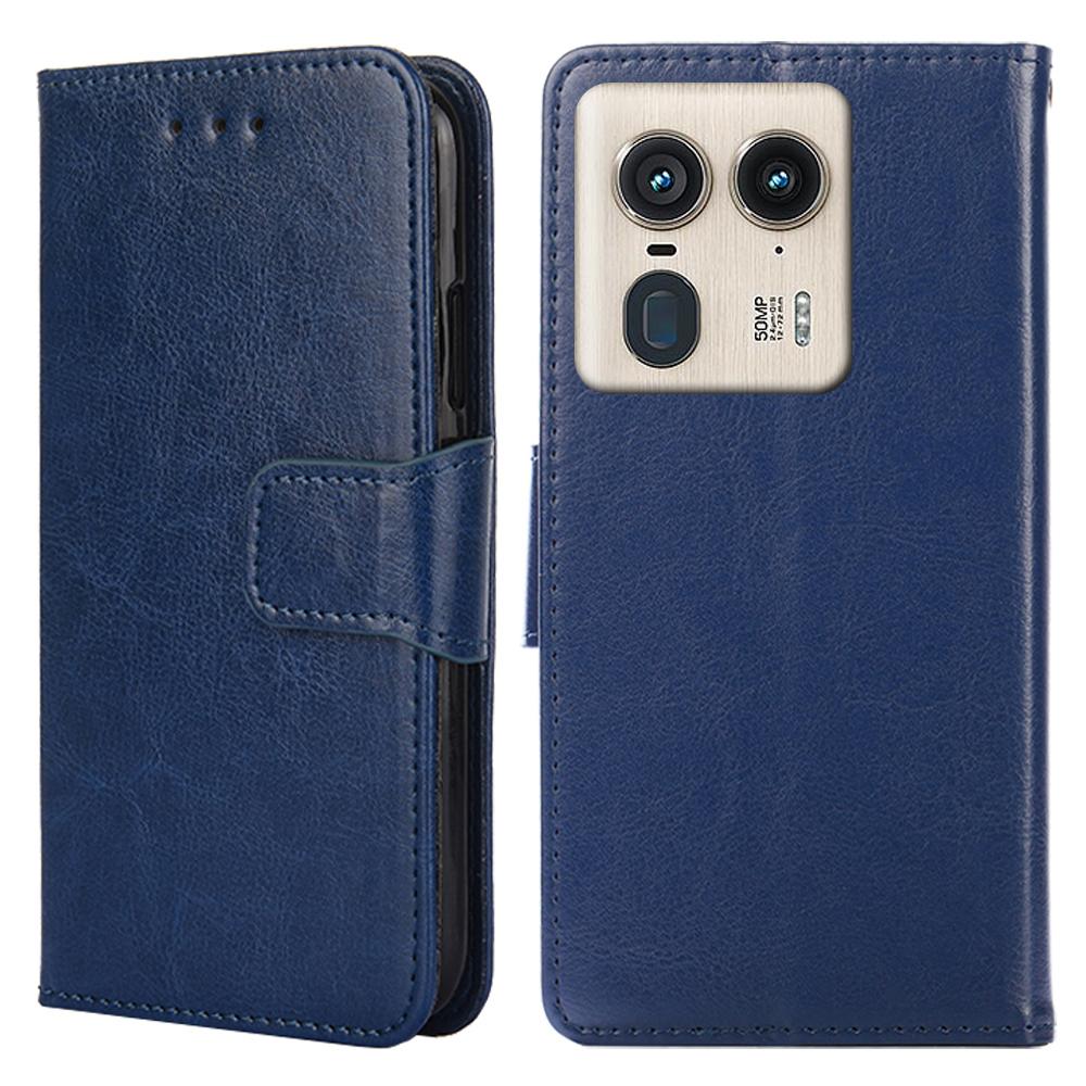 For Motorola Moto X50 Ultra 5G/Edge 50 Ultra 5G Case Wallet PU Leather + TPU Folding Stand Phone Cover