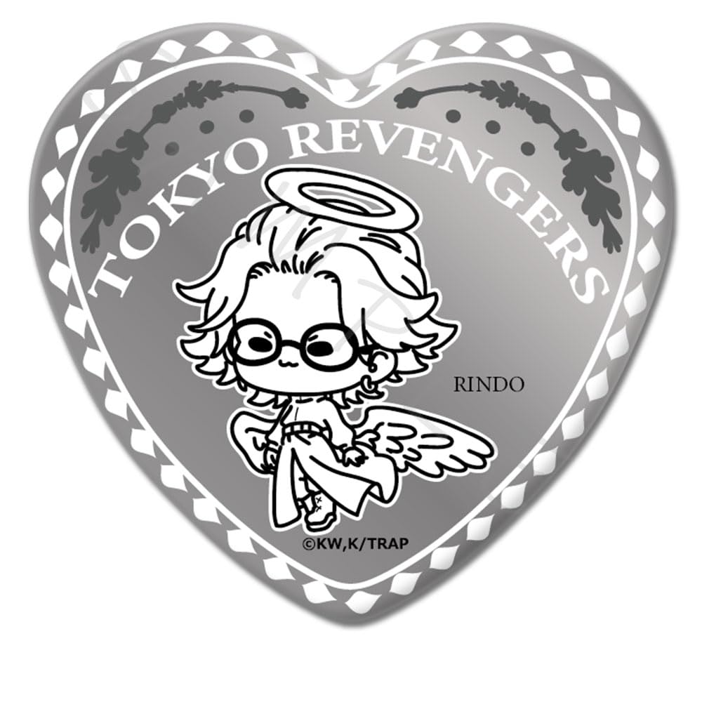 

Rindo Haitani 6 can badge Mocho YL Tokyo Revengers Vol. Heart-shaped