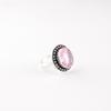 Genuine Morganite Gemstone 925 Sterling Silver Jewelry Handmade Anniversary Ring RR-62-10