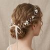 Beaded Bride Crown Tiaras Pearls Wedding Hair Accessories Wedding Headband Wedding Ceremony