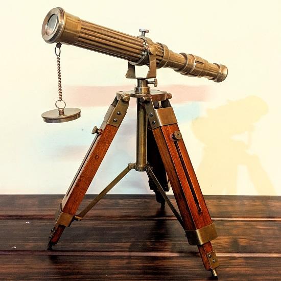 

Латунный Телескоп Штатив Телескоп Домашний Декор Экспонат Морской Декор, Декор для Офиса, Морской Телескоп, Изделие Ручной Работы Латунный Декор