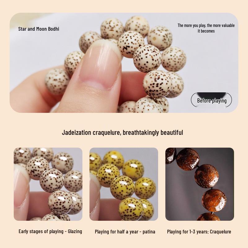 Star Moon Bodhi Good Luck Bracelet - Unisex Gift & Plaything