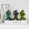 Small Plush Dinosaur Figures Keychain Plaything Plush Dino Stuffed Animal Doll For Kids Easter Basket Stuffers Tyrannosaurus Rex Pendant