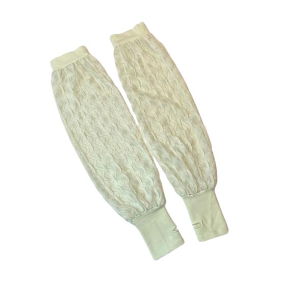 

Рукав для мужчин женщин Защита от солнца УФ Длинные перчатки с рубчатой манжетой Охлаждающий рукав из ледяного шелка для улицы Гольф Велоспорт Бег зелёный