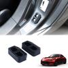Hcilloend Door Wedges for the New Mazda Roadster Silicone Iron Door Wedge Custom Accessory ND, & Pieces, (Black)