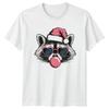 Raccoon Christmas Holiday Unisexs TShirt Unisexs Tee Graphic Unisex Top