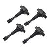 Ignition Coil Packs Compatible with Mazda 2 2011-2014 1.5L L4,Coil for UF655 ZJ20-18-100 ZJ20-18-100A 48754 C1790 Set of 4