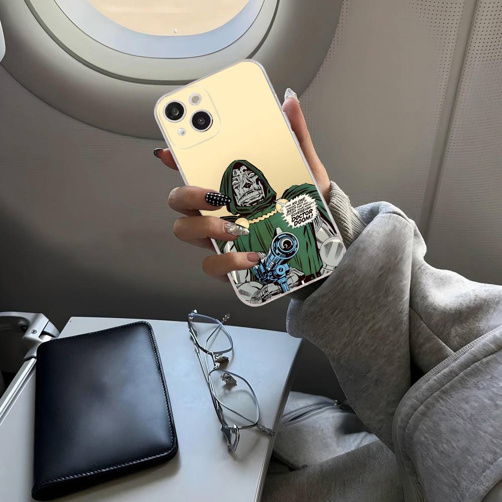 M-MF Rapper D-DOOM For IPhone 17 16 16e 15 14 13 12 11 Pro Max Mini Plus Phone Case