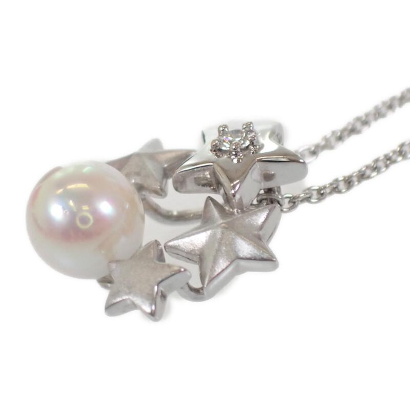 TASAKI  Necklace K18 white gold/Akoya Pearl Women